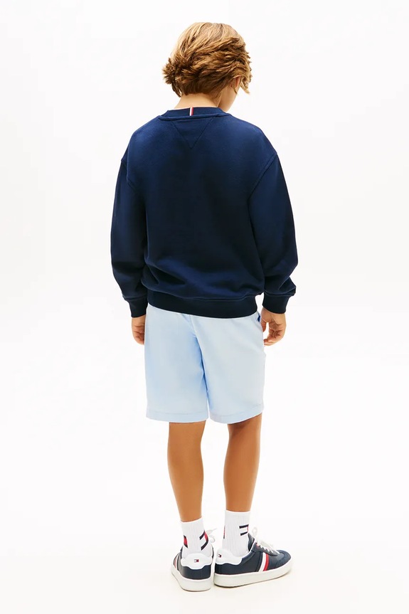 Tommy Hilfiger detská mikina s bavlnou tmavomodrá KB0KB10255.98.122.PPY2