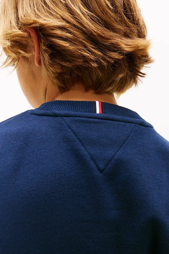 Tommy Hilfiger detská mikina s bavlnou KB0KB10255.98.122.PPY2 tmavomodrá