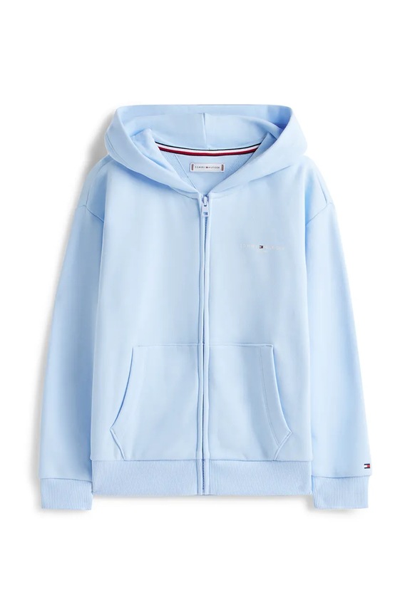 Tommy Hilfiger mikina s kapucňou detská KS0KS00726.104.122.PPY2 modrá SS26