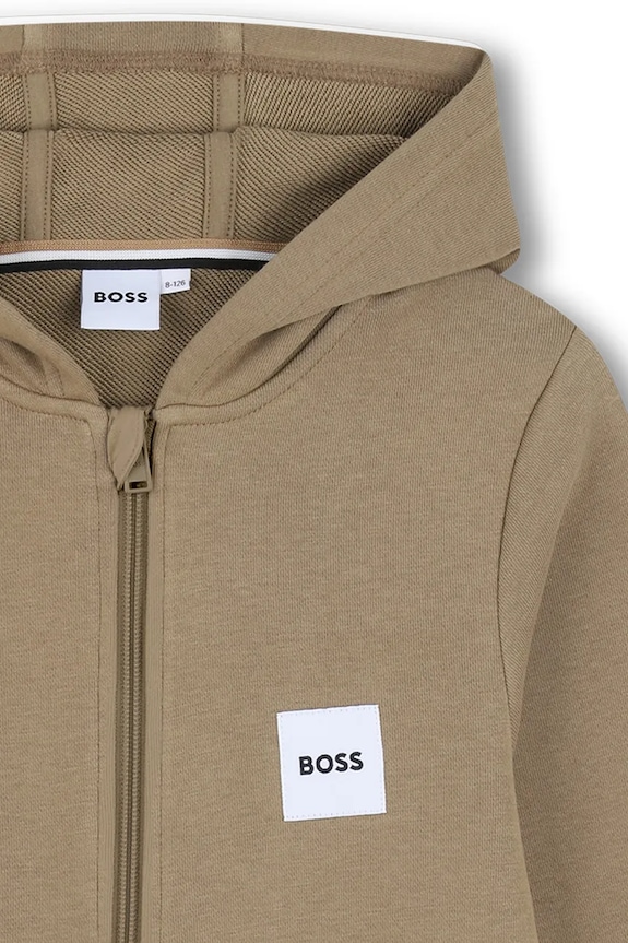 Dječja dukserica BOSS bež J52945.102.108