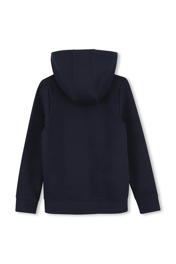 BOSS bluza dziecięca z bawełną J52945.114.150 granatowy SS26