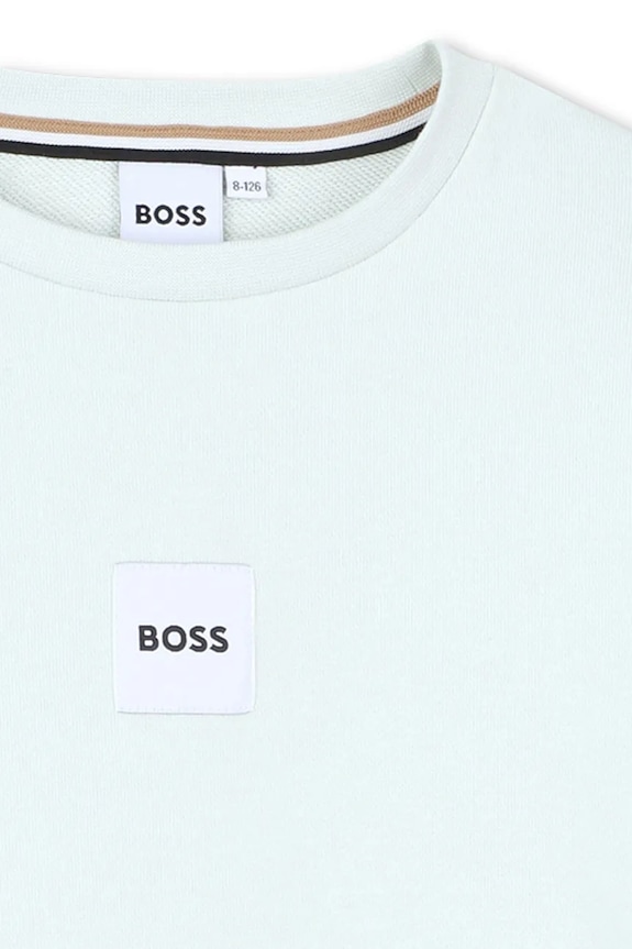 Παιδική μπλούζα BOSS τιρκουάζ J52965.102.108