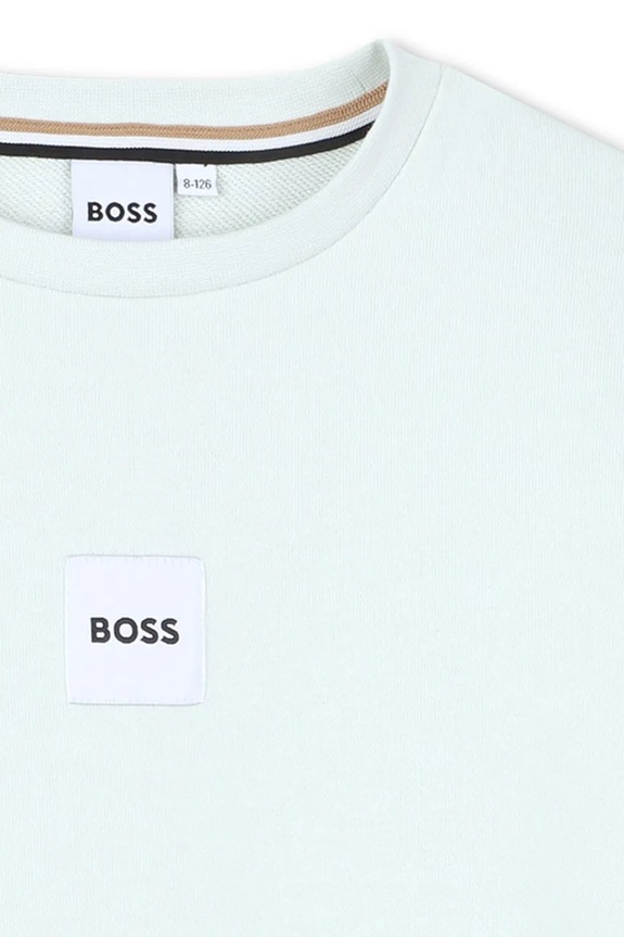 Παιδική μπλούζα BOSS τιρκουάζ J52965.162.174