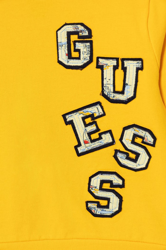 Chłopiec Guess bluza bawełniana dziecięca N6GQ02.KA6R4.PPY2.M pomarańczowy