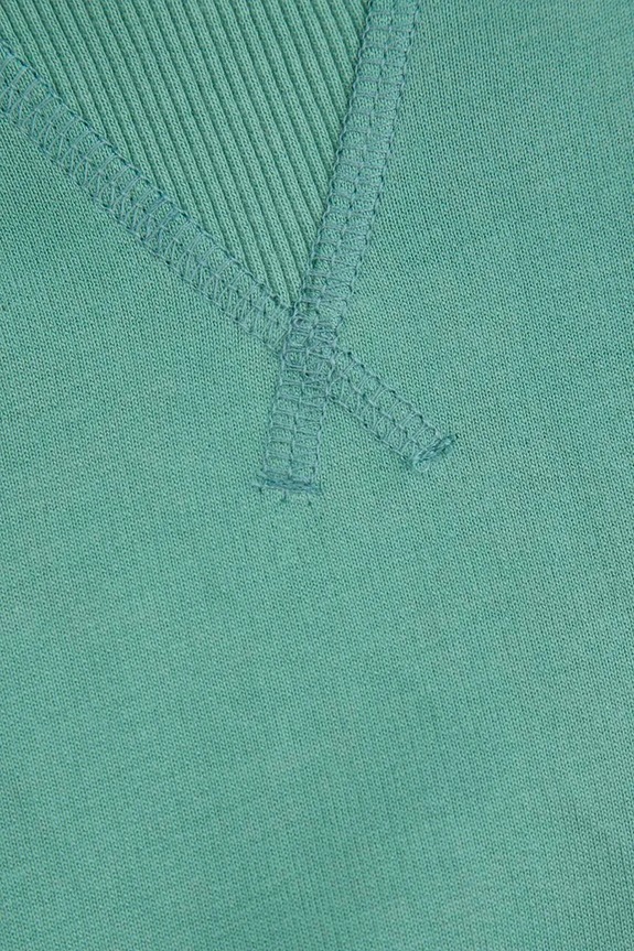 Coccodrillo felpa in cotone bambino/a turchese WC6132101VBA