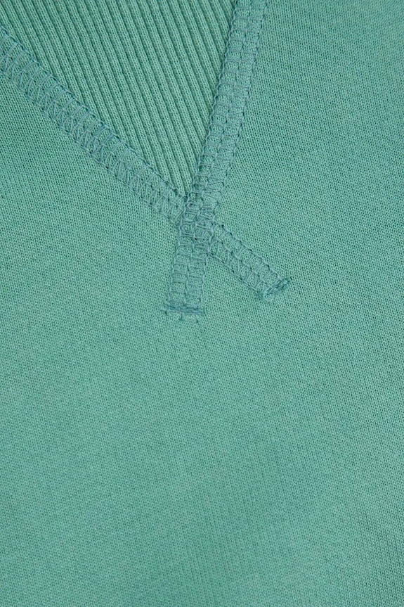 Coccodrillo felpa in cotone bambino/a turchese WC6132101VBA