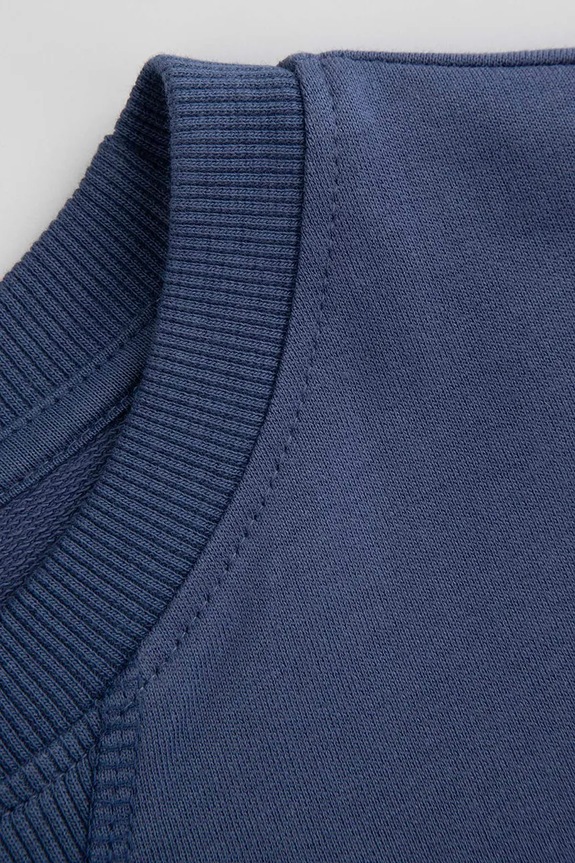 Chłopiec Coccodrillo bluza bawełniana dziecięca WC6132101VBA niebieski