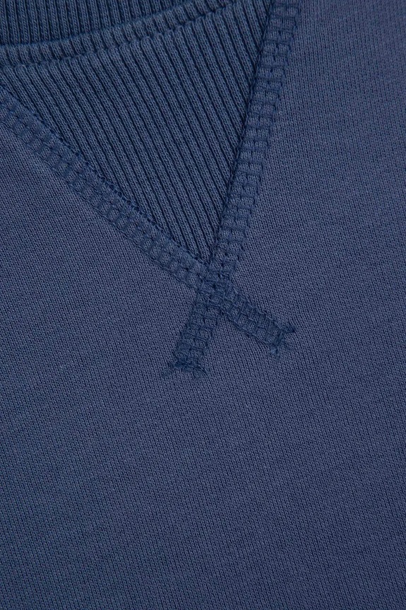 Coccodrillo bluza bawełniana dziecięca niebieski WC6132101VBA