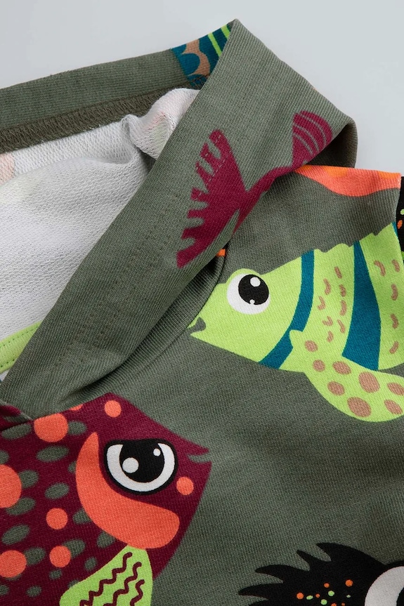 BIMBO Coccodrillo felpa per bambini WC6132301FBK verde