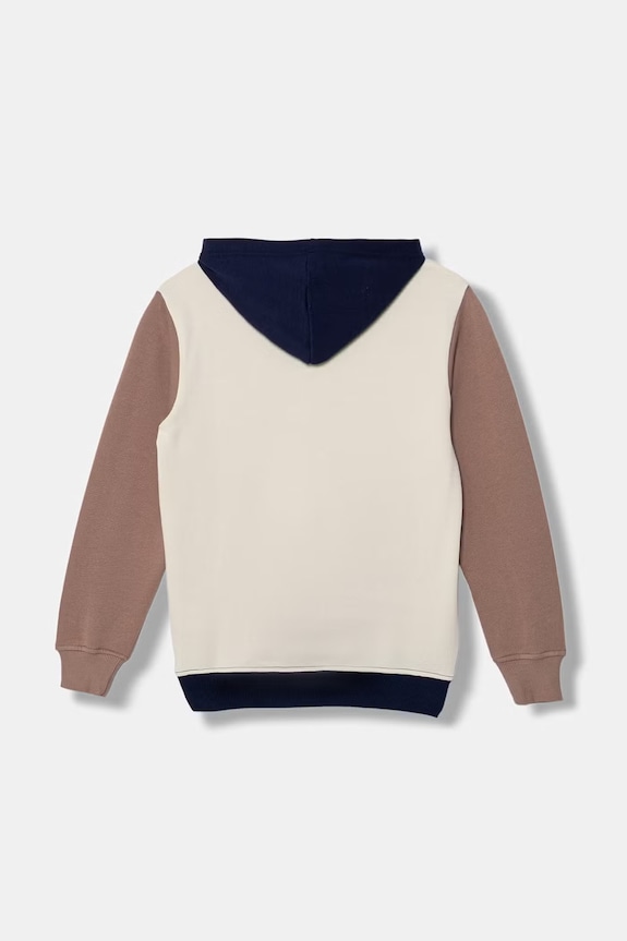 United Colors of Benetton mikina s kapucňou detská bavlnená 3J68C205K.G.Stagionale béžová SS26