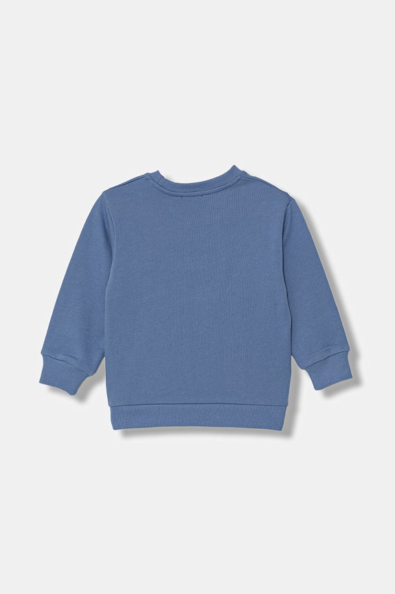United Colors of Benetton bluza dziecięca bawełniana 3NBMG10M9.P.Stagionale niebieski SS26