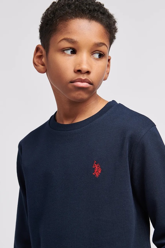 U.S. Polo Assn. μπλούζα παιδική βαμβακερή USP2427