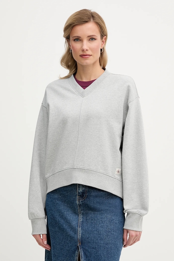 Calvin Klein Jeans bluza pozostałe szary LV047E237G