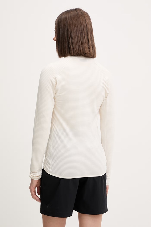 Odzież Salomon bluza sportowa ESSENTIAL LIGHTWARM LC2647900 beżowy