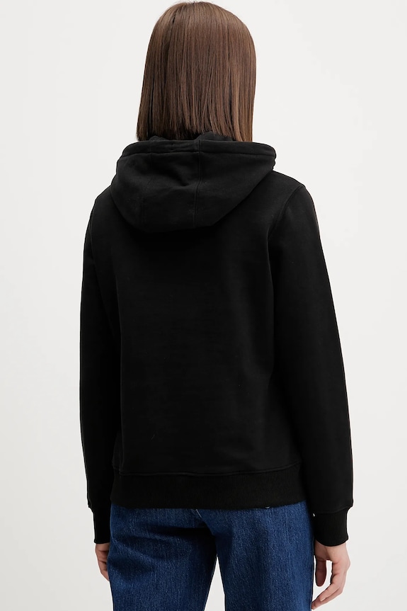 Îmbrăcăminte Tommy Jeans hanorac de bumbac DW0DW21921 negru