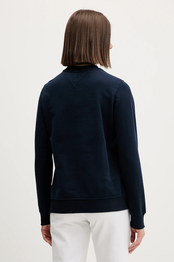Oblečení Bavlněná mikina Tommy Jeans DW0DW21922 námořnická modř