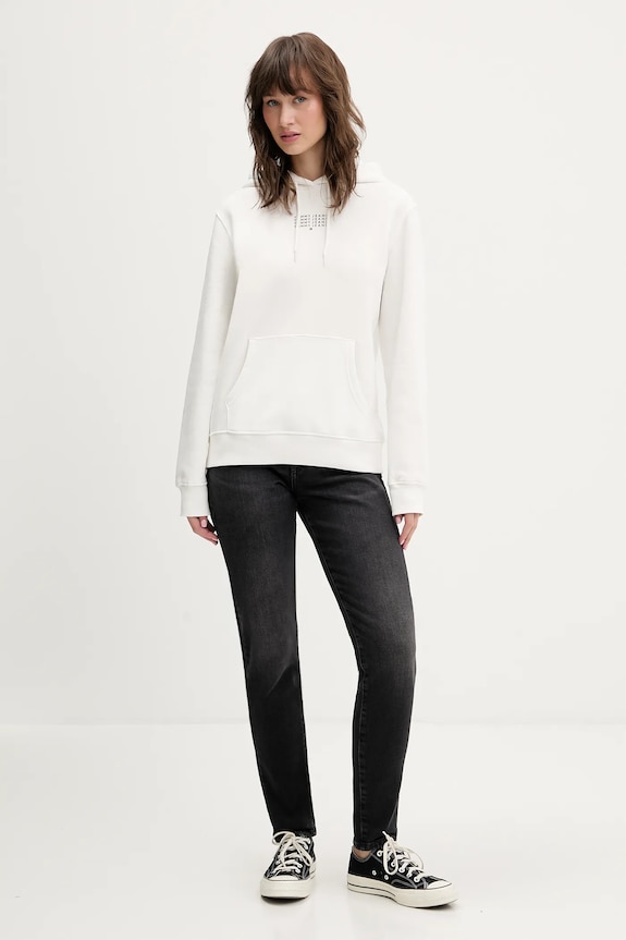 Tommy Jeans bluză DW0DW22080 alb SS26