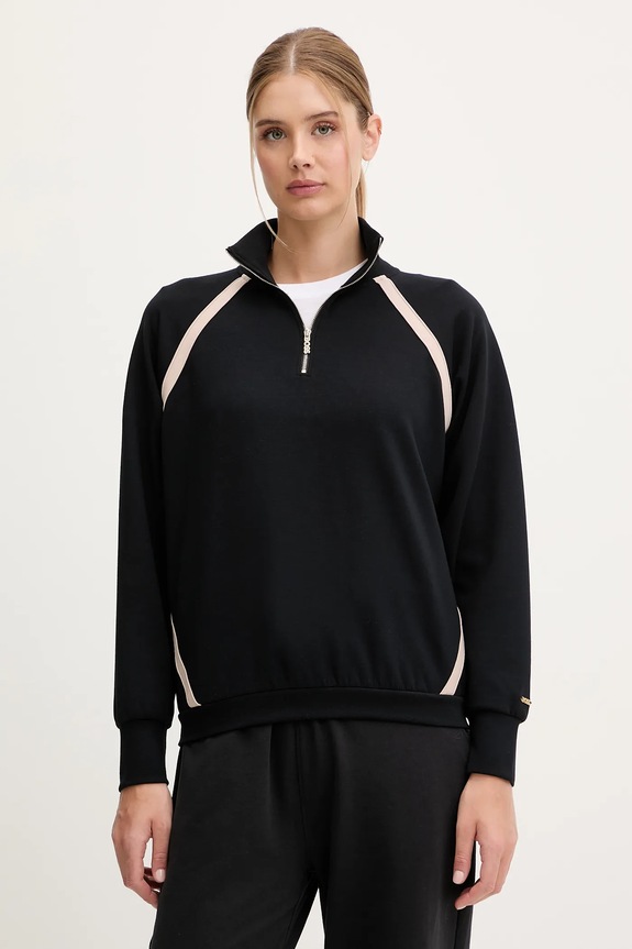 Кофта BOSS Mirage Sweatshirt с эластаном чёрный 50557207