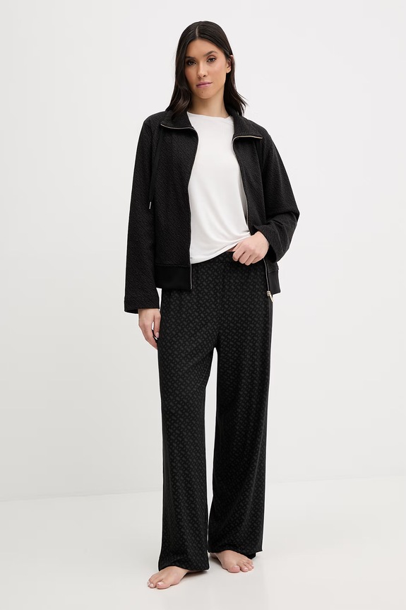 Mikina BOSS Monogram J. Jacket 50557296 čierna SS26