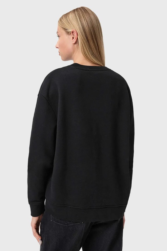 AllSaints felső W052JE fekete SS26