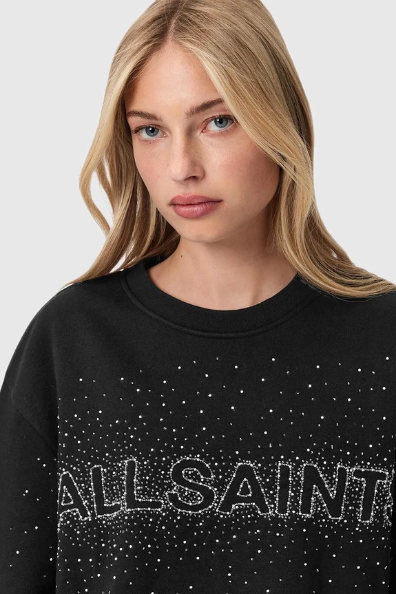 Ruházat AllSaints felső W052JE fekete