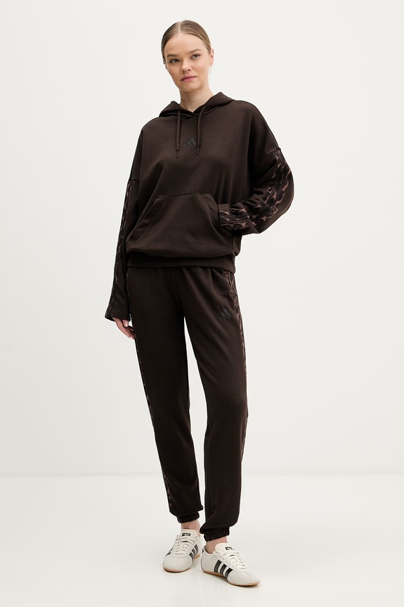 adidas bluza Essentials KA4683 brązowy SS26