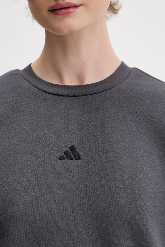 Μπλούζα adidas KC5279 γκρί