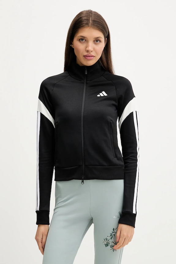 adidas bluză The House of Tiro print negru KE5675