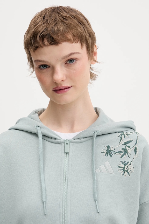 Mikina adidas Essentials zelená KF0015
