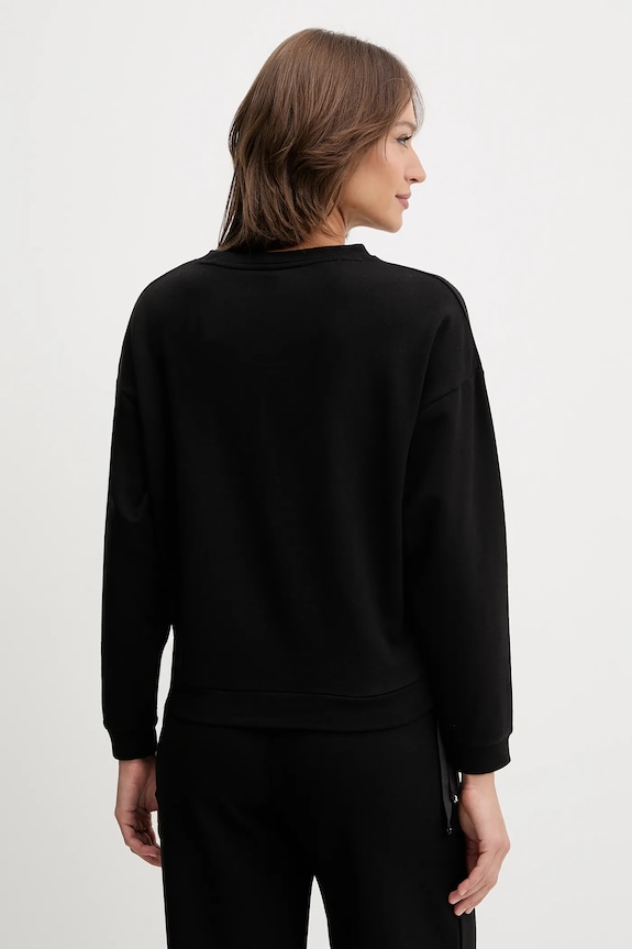 Oblečenie Mikina HUGO CASUAL_SWEATSHIRT 50556884 čierna
