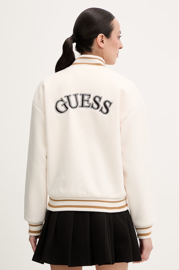 Ruházat Guess bomber dzseki ARTEMISIA V6RL00.WM072 bézs