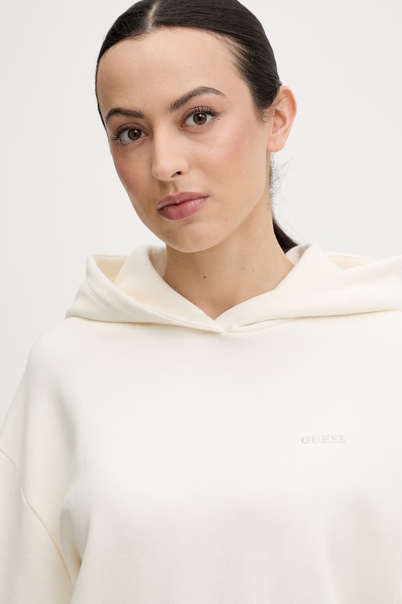 Суичър Guess NAT бежов V6RQ14.K9V31