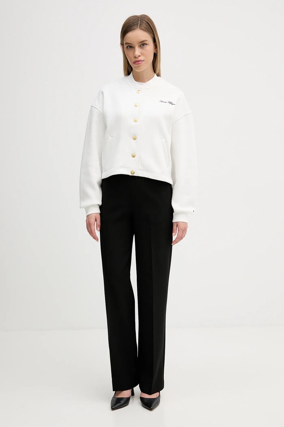 Tommy Hilfiger bluza WW0WW47835 biały SS26