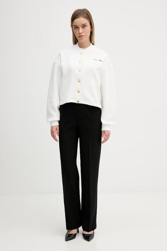 Tommy Hilfiger bluza WW0WW47835 biały SS26
