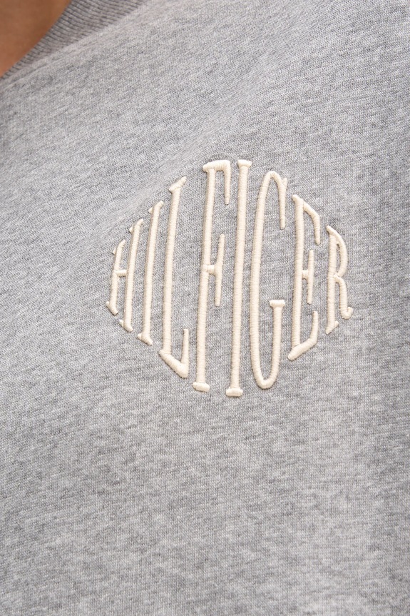 Tommy Hilfiger felpa WW0WW47847 grigio