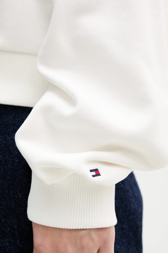 Βαμβακερή μπλούζα Tommy Hilfiger WW0WW48783