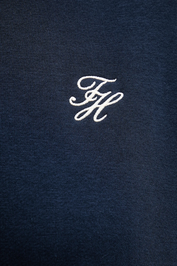 Μπλούζα Tommy Hilfiger WW0WW49418 σκούρο μπλε