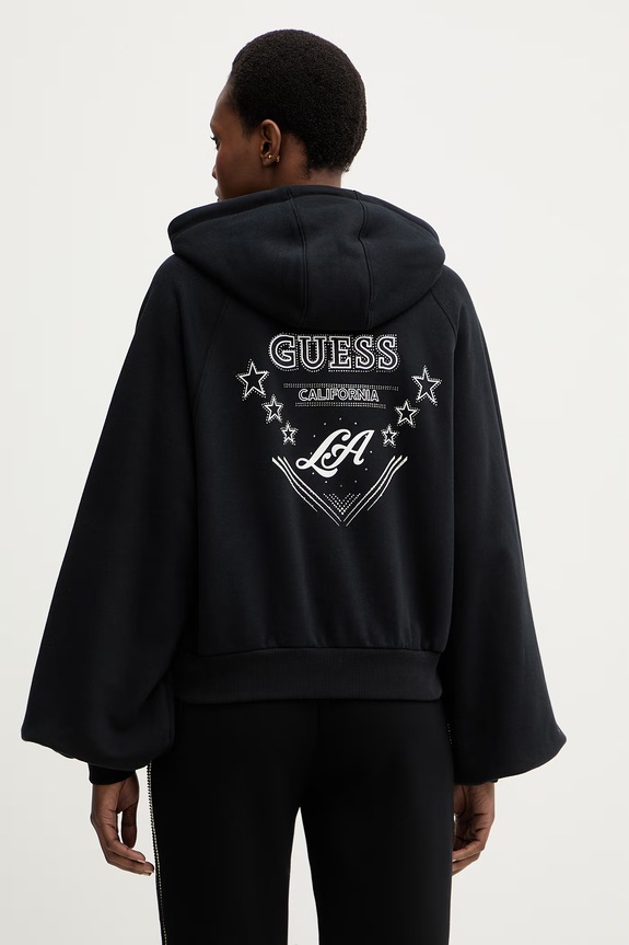 Odjeća Dukserica Guess KRYSTAL W6RQ11.KB681 crna