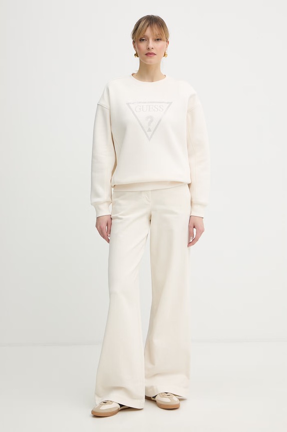 Guess bluza W6RQ16.KB681 beżowy SS26