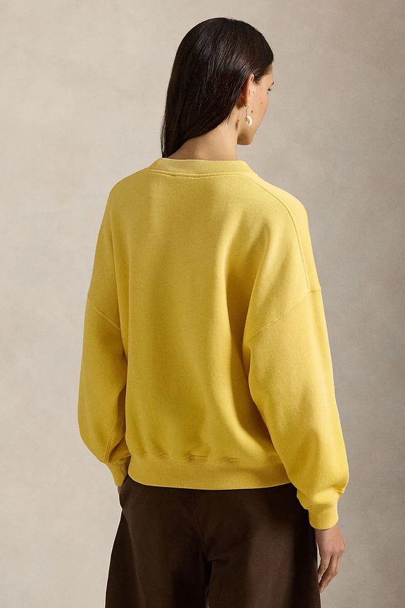Polo Ralph Lauren bluza 211A96258 żółty SS26