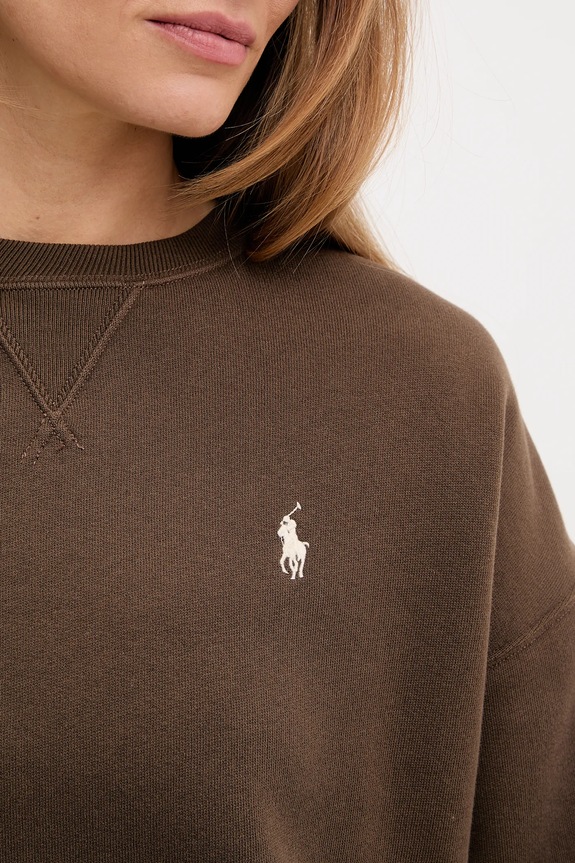Polo Ralph Lauren кофта оверсайз для женщин 211A98189 коричневый