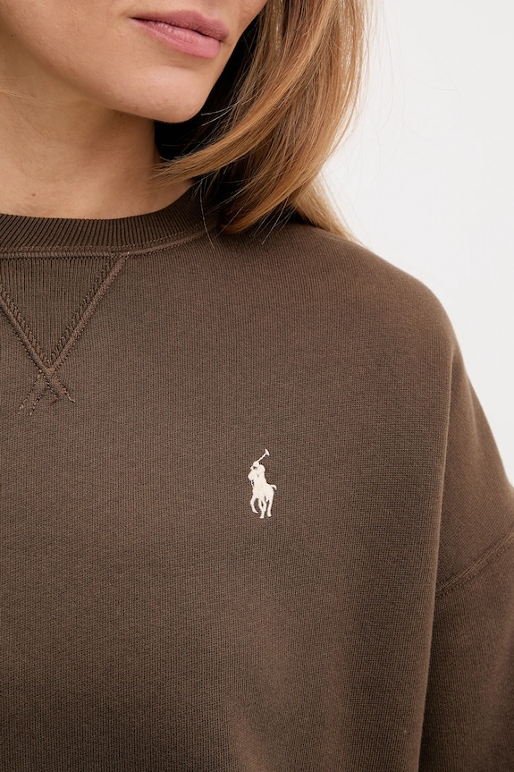 Polo Ralph Lauren кофта оверсайз для женщин 211A98189 коричневый