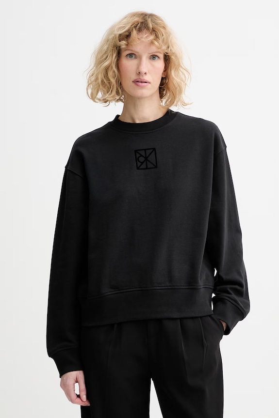 Calvin Klein bluza pozostałe czarny LV047E239G