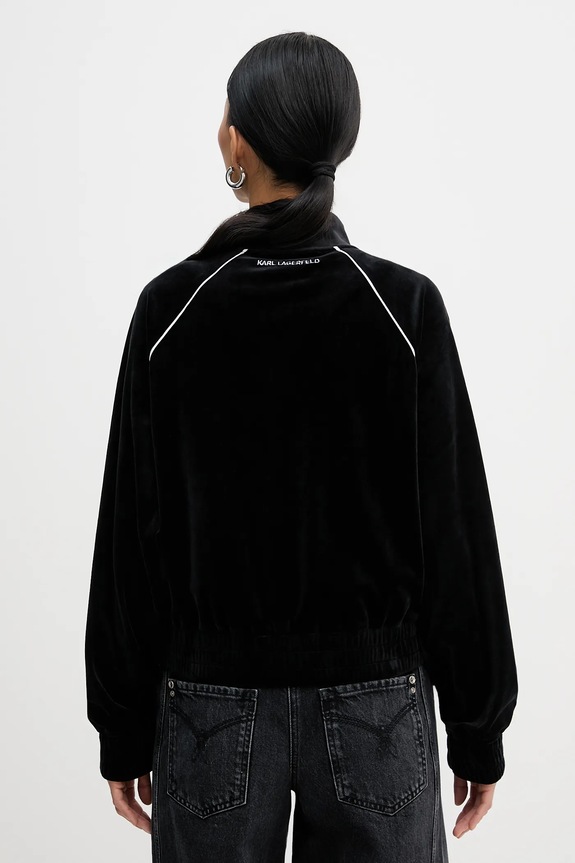 Îmbrăcăminte Karl Lagerfeld bluză IKON B1W20029 negru