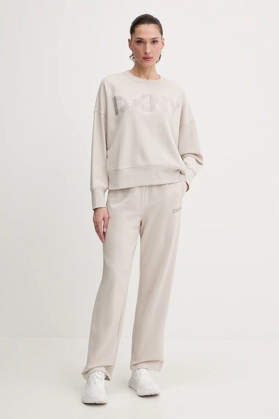 Mikina Dkny DP6T1561 béžová SS26