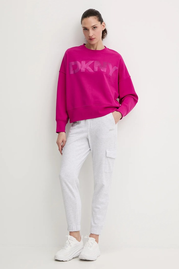 Dkny bluza DP6T1561 różowy SS26