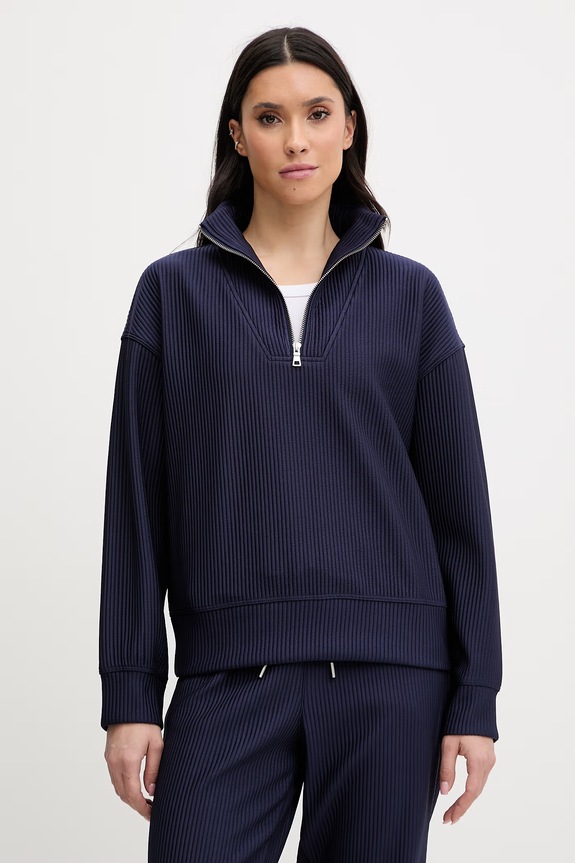 Μπλούζα Dkny με ελαστάν σκούρο μπλε DP6T1404