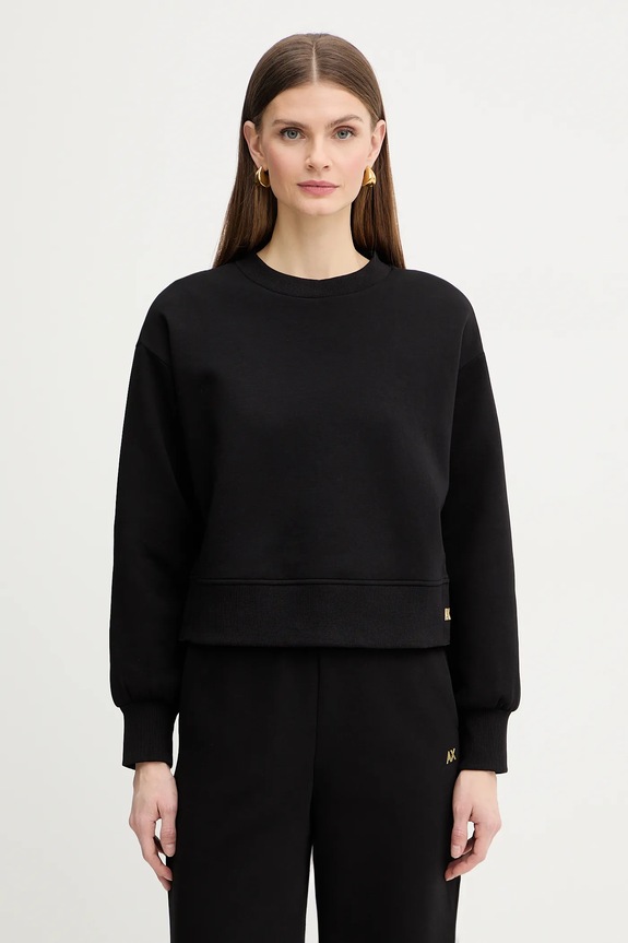 Armani Exchange bluză uni negru XW001828.AF10818