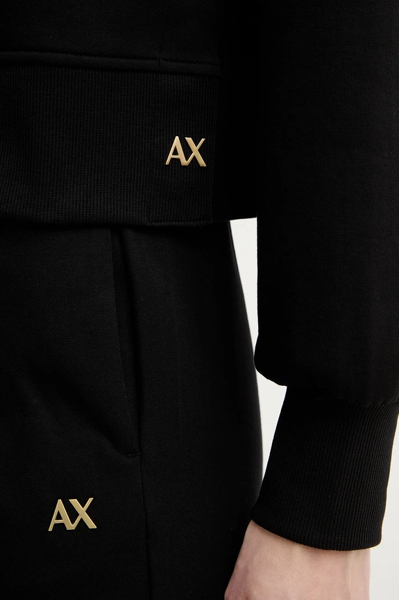 Armani Exchange bluză XW001828.AF10818 negru