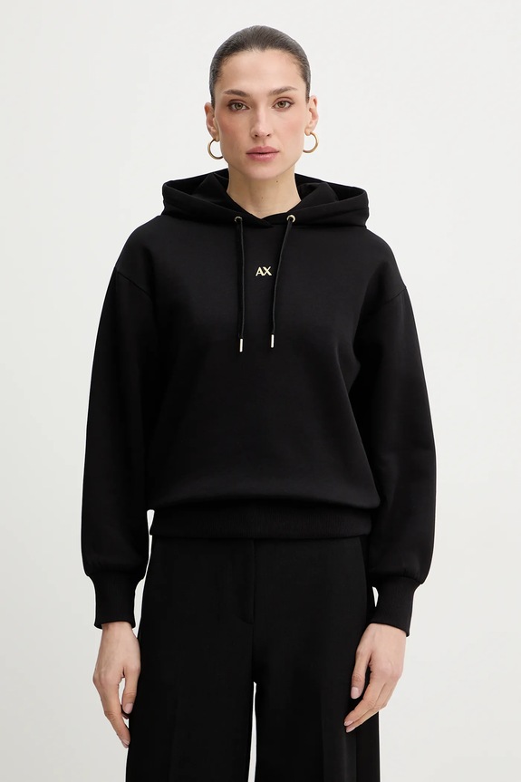 Mikina Armani Exchange s kapucňou čierna XW001829.AF10818